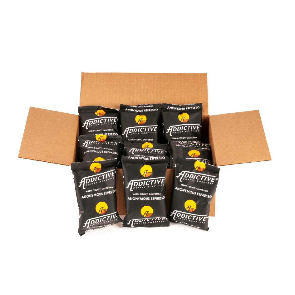 2.5oz Ground Portion Packs - ANONYMOUS ESPRESSO