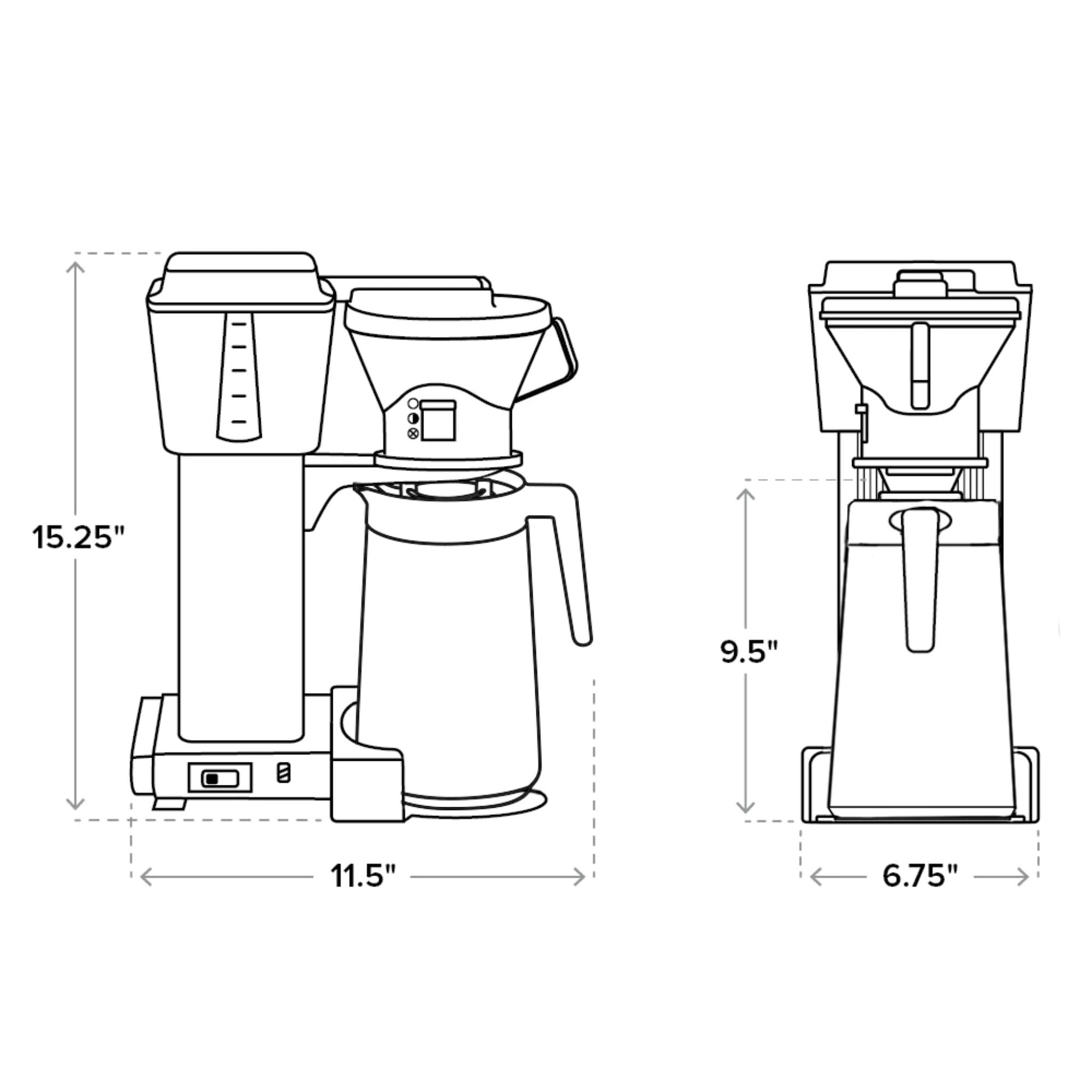 Moccamaster KBT Thermal Carafe Brewers
