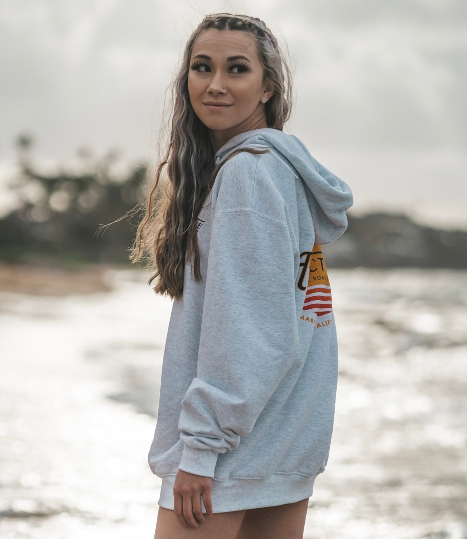 Addictive Gray Hoodie - Addictive Coffee Roasters