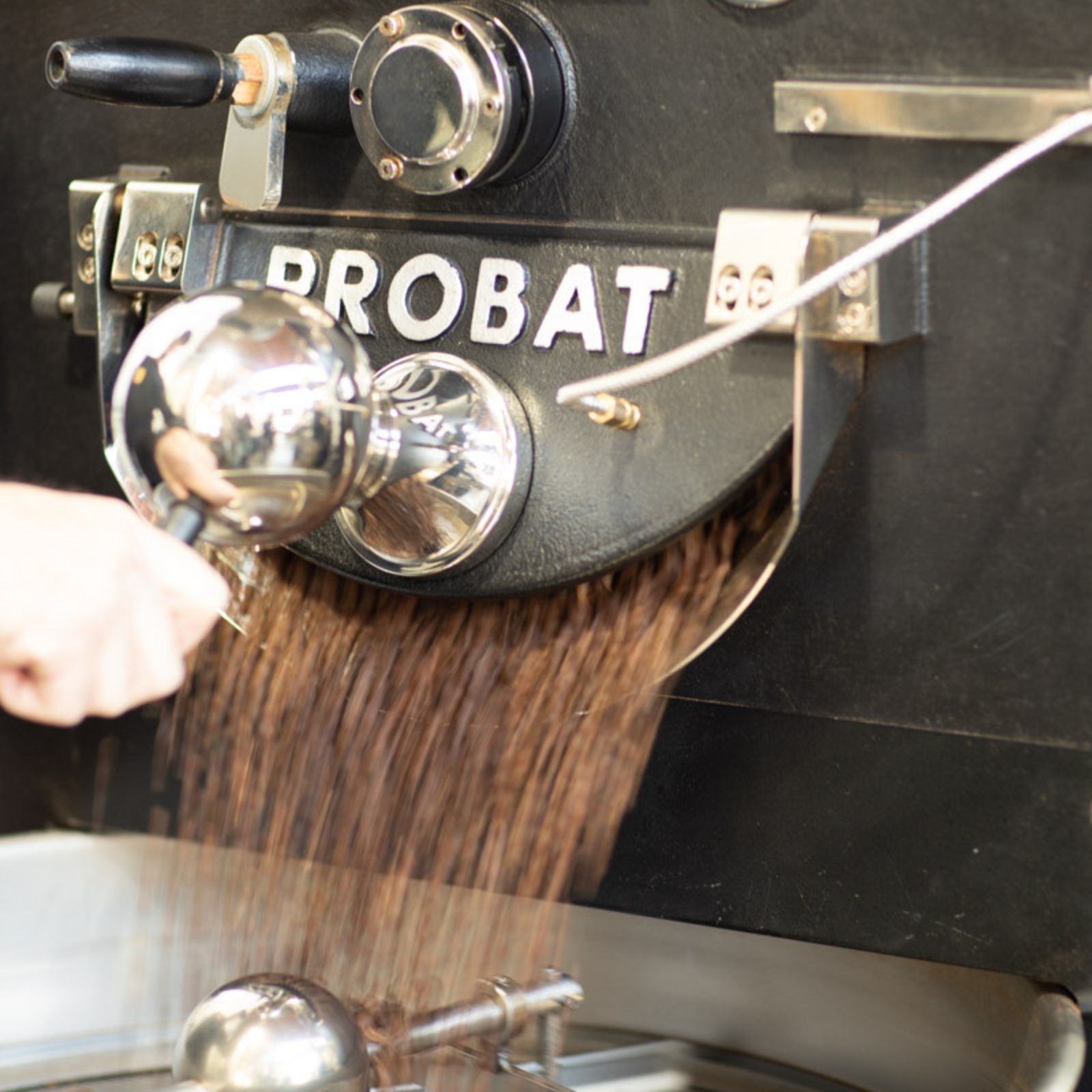 Addictive Coffee Roasters Coffee Release from Probat Roaster