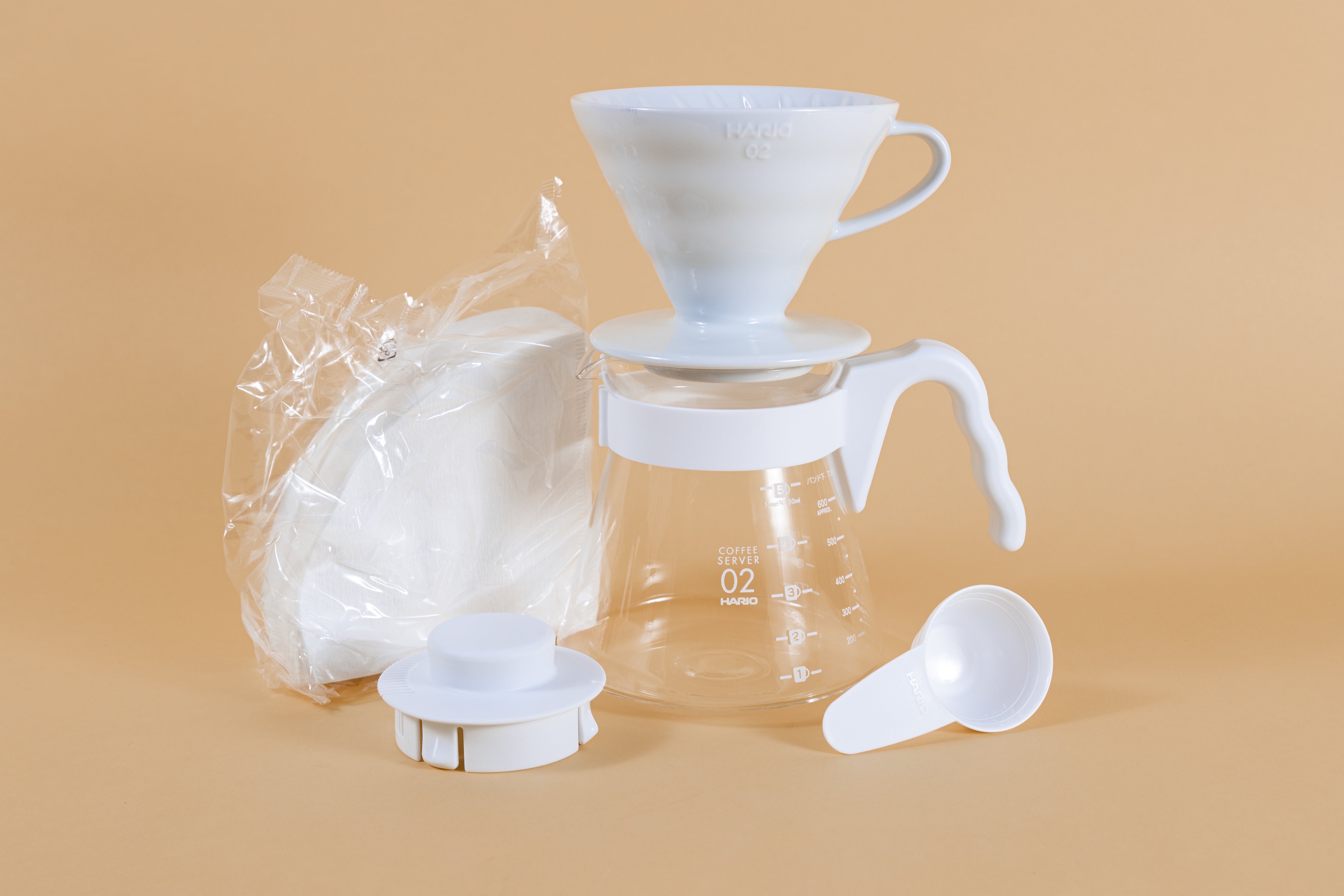 "Simply Hario" Pour Over Coffee Set
